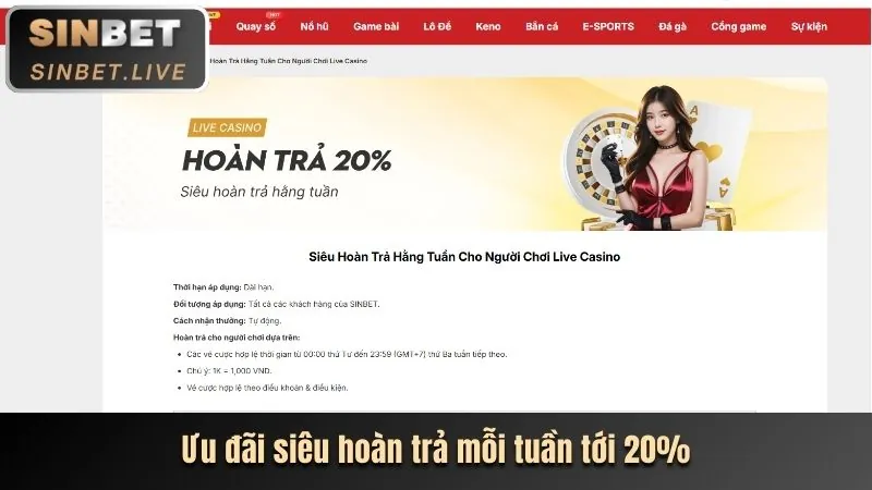 Thưởng Nạp Lại Thể Thao